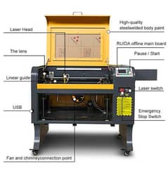 co2 laser cutting machine 400*600 | 100w| branded