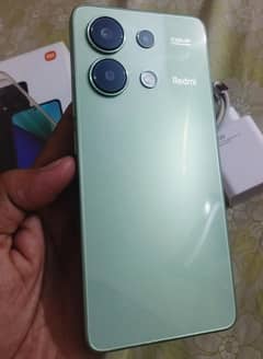 Redmi Note 13 ( 8 256 ) almost full warranty new phone 03403389206