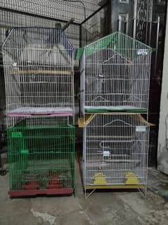 like new 4 cages