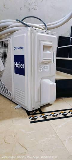 Haier AC DC inverter 1.5 ton for sale 03318845521