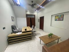 Furnished Office for Rent in Architect Housing Society Near UCP for (Call center + Software house + Marketing Office & Other Setup as You Want)