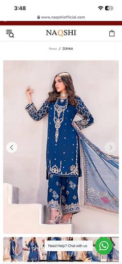 Naqashi new dress