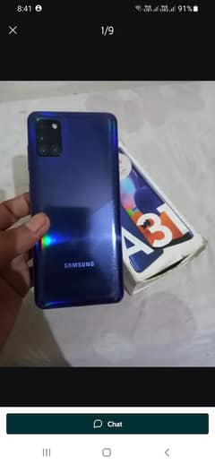 Samsung a31 lush condesiun full box 4.128