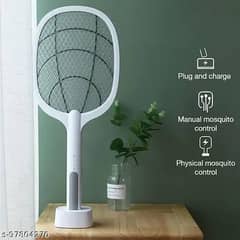 Rechargeable Insect Swatter with Stand – New