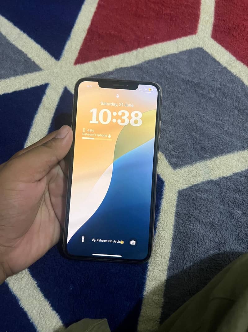 Iphone XS MAX memory 256GB Pta approve with box 3
