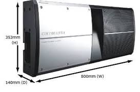 Carrozzeria Pioneer Powered Subwoofer TS-WX910A