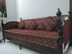 pure wood sofa sat