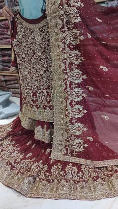 CHIFFON LEHENGA WITH DUPKA WORK