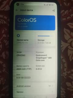 oppo f21 pro 8/128 gb complete box