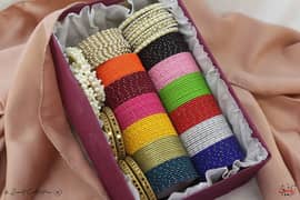 bangles for girls , bangles box , full bangles deal , metal bangles