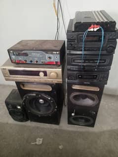 Amplifier woofer speaker available