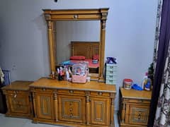 Dressing Table with Bed side tables