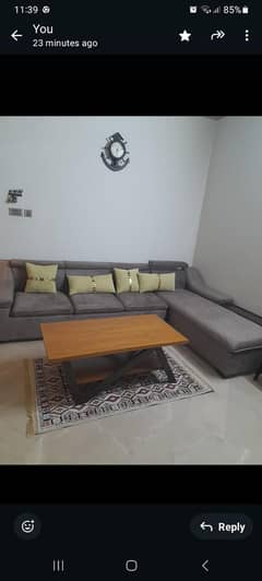 L Shaped sofa