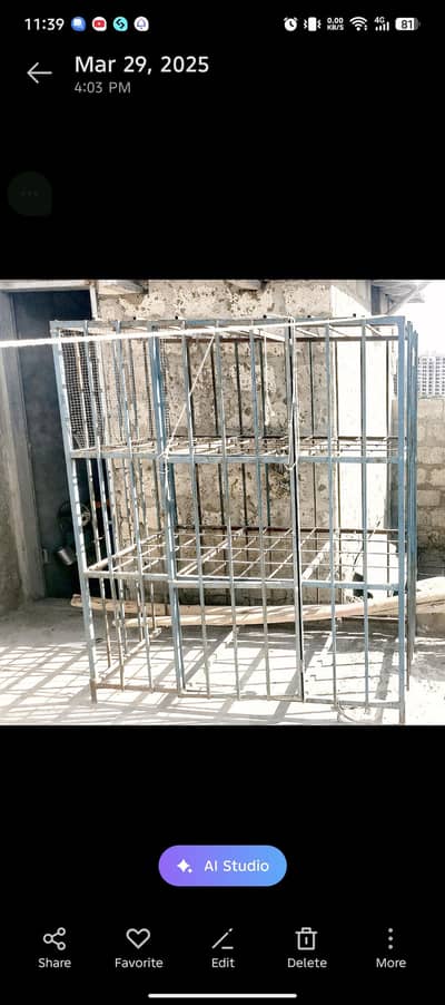cage 3 portion hen , pigeon murfi shop