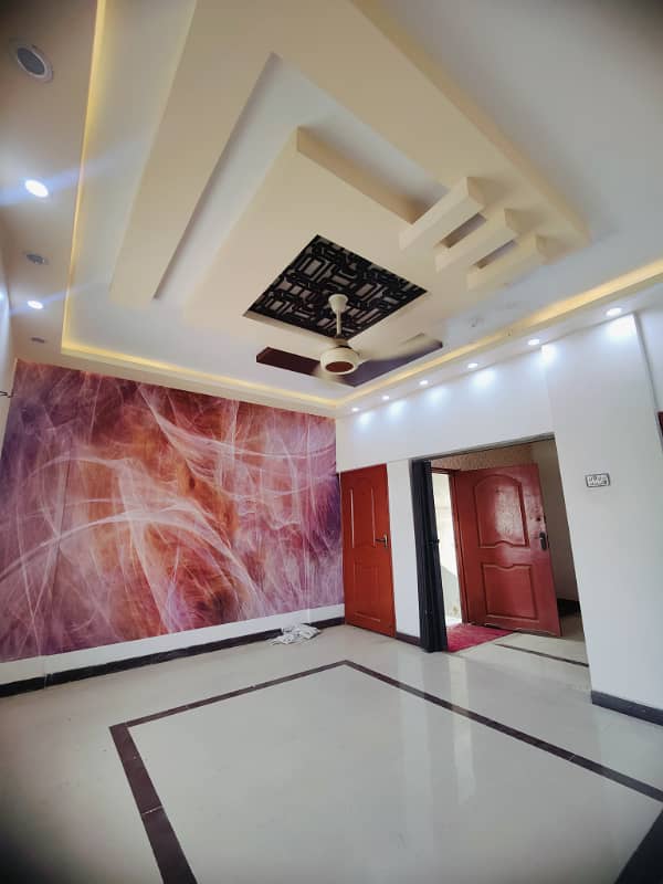 A Well-Maintained And Inviting Apartment In The Heart Of Gulshan-E-Iqbal For Sell (Near Nipa Chowrangi) Opt Chase Value 6