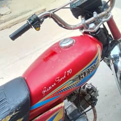 Hero motorcycle for urgent sale