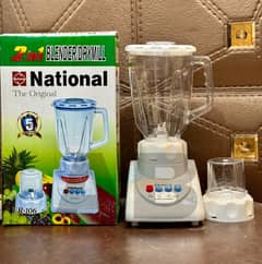 Electric 2 in 1 Blender Multi-functional Juicer Machine Fruits Grinder