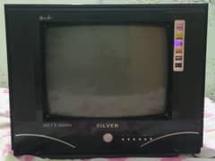 14"silver tv for sale