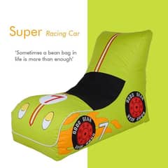 Kids Car Racing Bean Bags _ Chairs _ Furniture _School Use_Home Decor