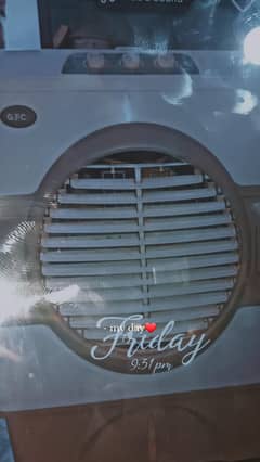 Air cooler for sale condition 10by 9