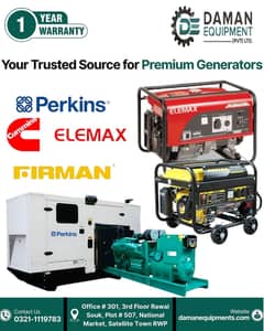 Diesel Genset -  Perkins UK local Assembled  (Soudproof  type ) 45kVA