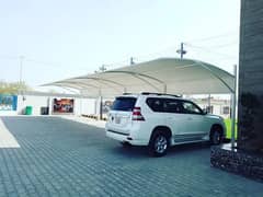 Tensile Shade | Car Parking Shade | Car porch l Factory shed l Canopy