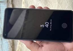 oppo F19 in good condition with box and  finger sensor is also ok