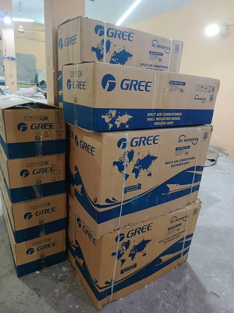 1.5 Ton Gree Full DC Inverter T3  R410 Brand New Box pack For Sale. Ac 0