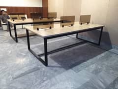 Size 8x4 For 6 Person Rs24500 / Workstation Table Office Furniture