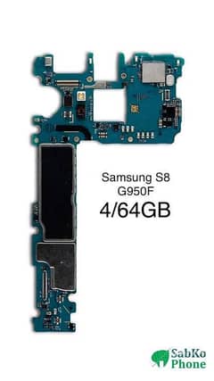 Samssung s8 mobile board+battey