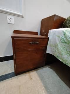 Wooden bed