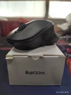 Victsing Wireless Mouse 5 Adjustable Dpi Silent Ergonomic Design Mous