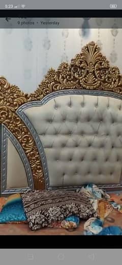Double bed/king size bed/dressing table/bed set/wooden bed/furniture