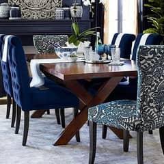 DINING CHAIRS DINING TABLE SET