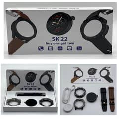 Sk 22 Smartwatch With 2 Watch Body