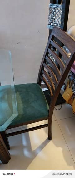 4 seater shesham dining table