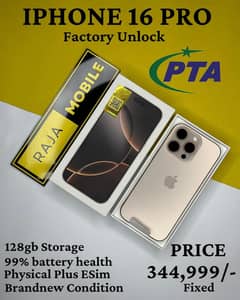 iphone 16 Pro PTA Approved