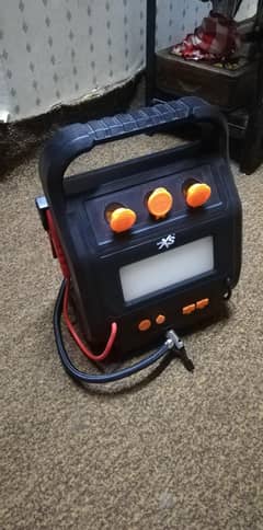 jump starter+ air compressor+ power bank