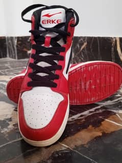 Branded thrift shoes