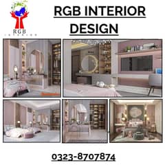 home decor/office design/ media wall/ molding Wall design/