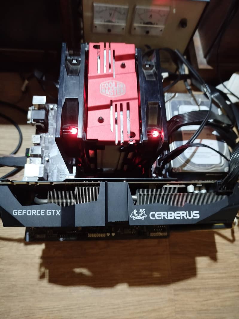 12th gen i3`2100 + H610 DDR4 3200MHZ 16GB RAM + Asus1070 ti 0