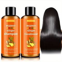 2 PCs Rozino Ginger Shampoo and Conditioner