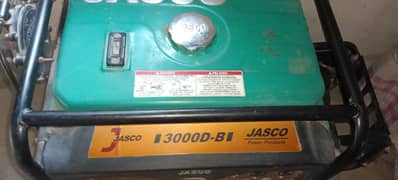 jasco generator 10/8 petrol ,gas contact 03145913270