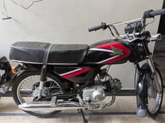 HONDA CD70 {return file Karachi number}