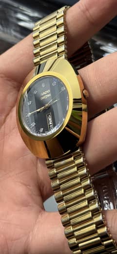 Rado Original Black Diamond Dial Men's Watch R12304313