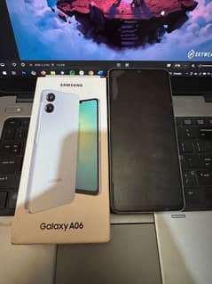 Samsung A06 4/64 10/10 with free 1400 book case