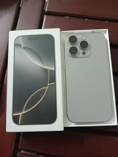 I phone 16 pro max 256