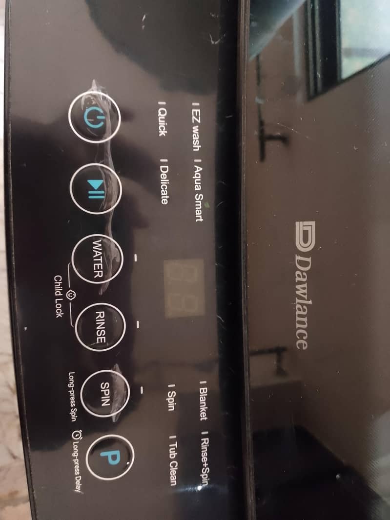 Dawlance Automatic Washing Machine with Multiple Wash Programs 2