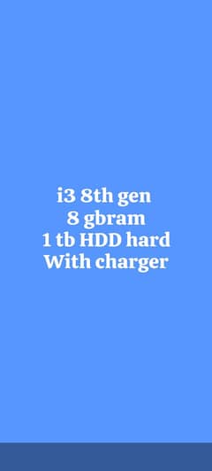 i3 8th gen