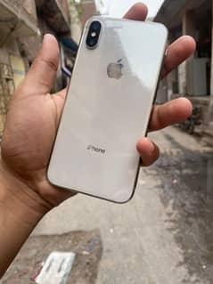 urgent sale iphone X 64  non pta with box cable